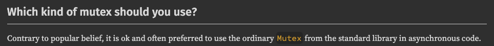 tokio mutex disclaimer